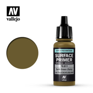 Vallejo 17ml Bottle IJA Earth Green (Early) Surface Primer - 70611