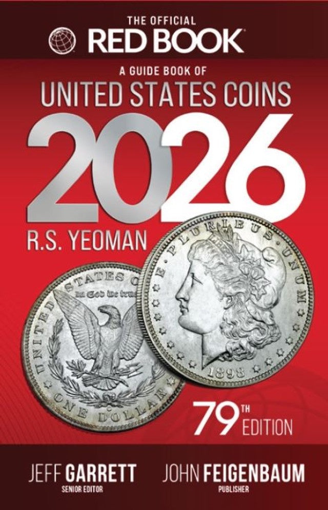 2026 79th Edition Guide Book of United States Coins Red Book Whitman
