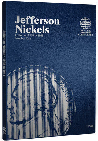 Whitman Coin Coin Folder - Jefferson Nickels #1, 1938-1961 - WHC9009