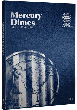 Whitman Coin Coin Folder - Mercury Dimes, 1916 - 1945 - WHC9014