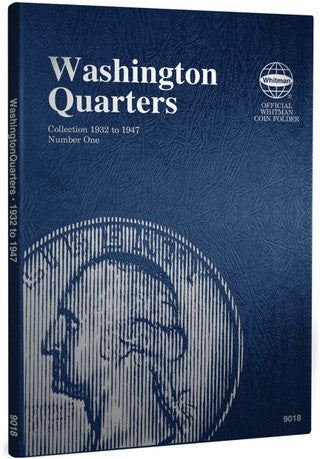 Whitman Coin Coin Folder - Washington Quarters #1, 1932-1947 - WHC9018
