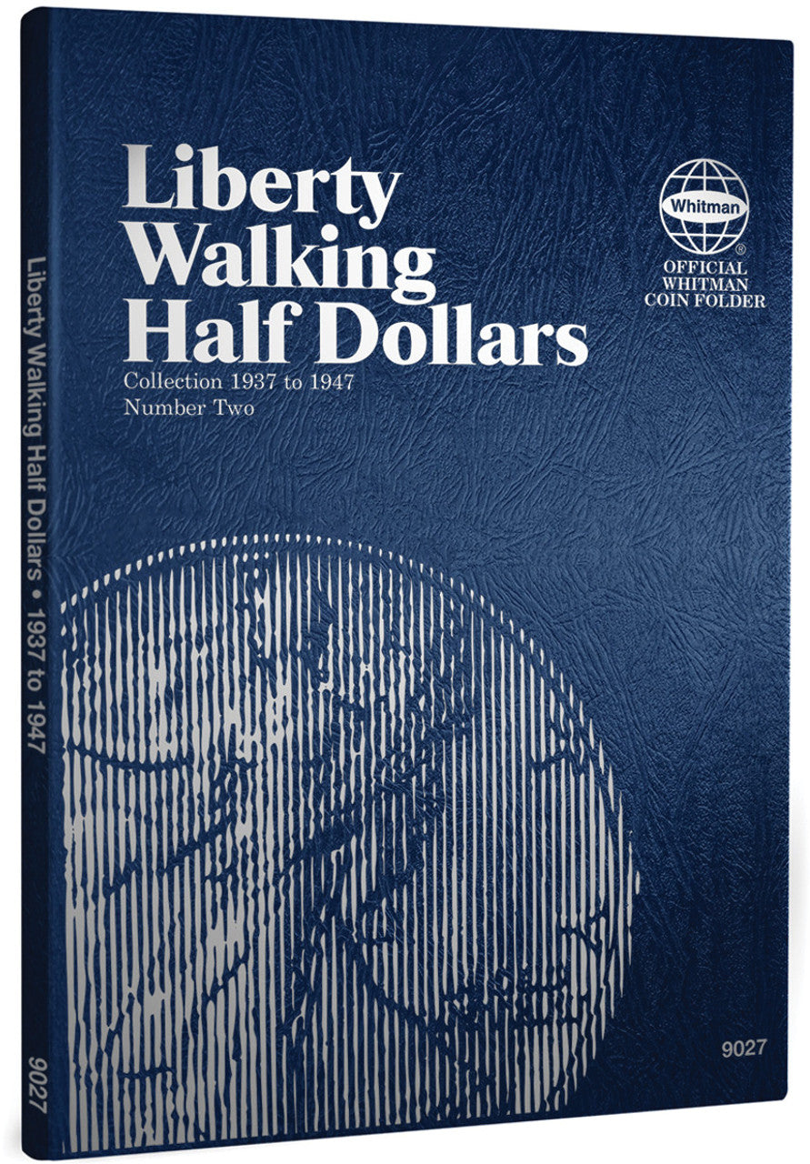 Whitman Coin Coin Folder - Liberty Walking Half Dollars #2 1937-1947 - WHC9027