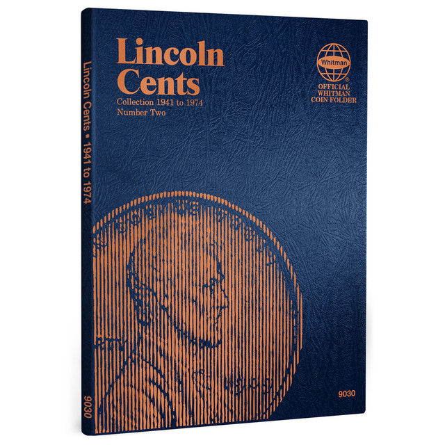 Whitman Coin Coin Folder - Lincoln Cents #2, 1941-1974 - WHC9030