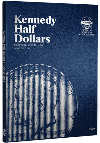 Whitman Coin Coin Folder - Kennedy Half Dollars #1 1964-1985 - WHC9699