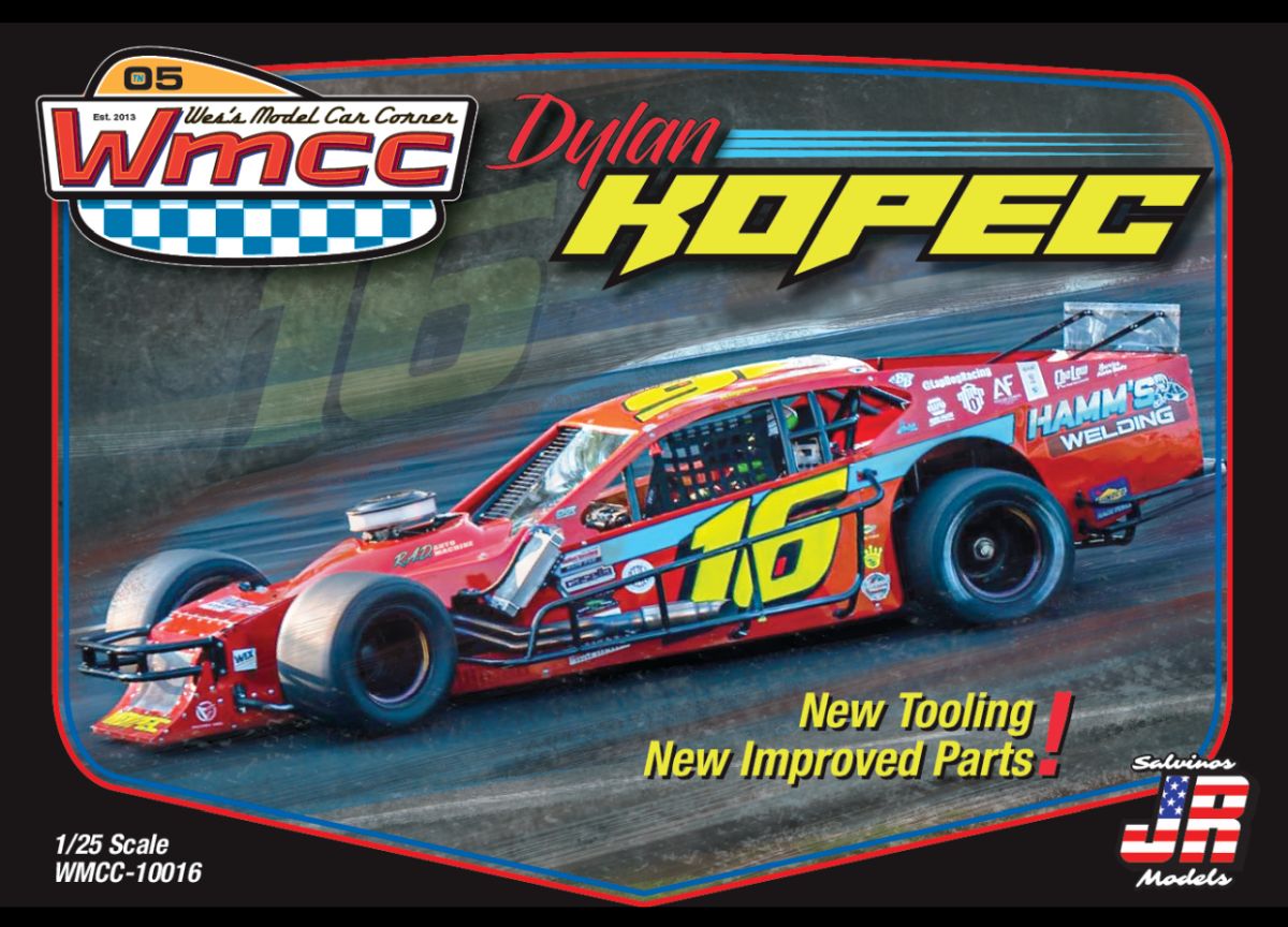 Wes's Model Car Corner Dylan Kopec #16 Asphalt Modified Model Kit