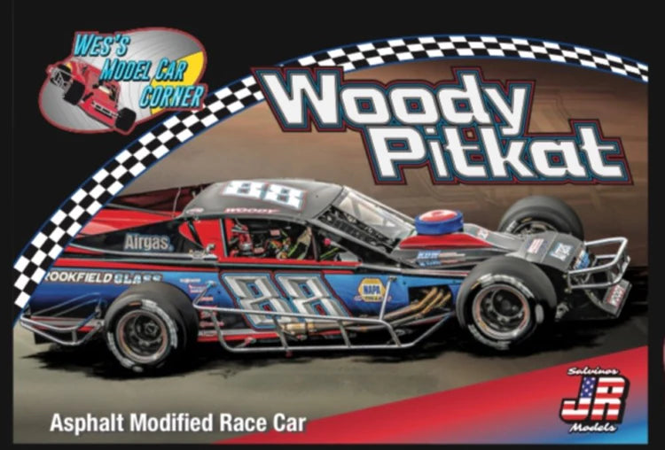 WOODY PITKAT ASPHALT MODIFIED RACE CAR MODEL