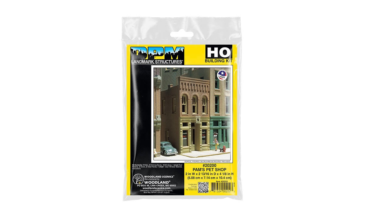 Design Preservation Models HO KIT DPM Pam's Pet Shop - WOO20200