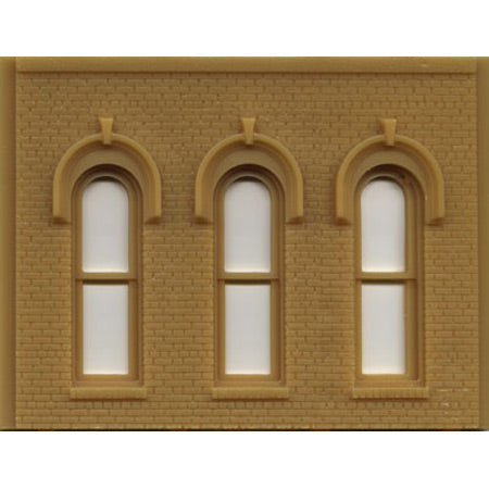 Design Preservation Models O DPM Arched Window Wall (2) - WOO90102