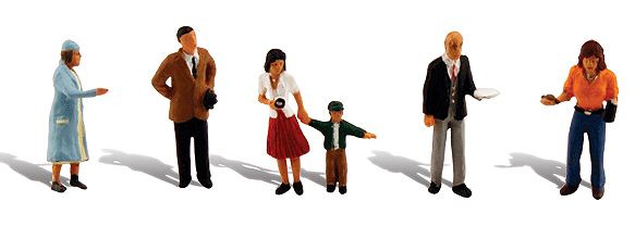 Woodland Scenics HO People Going Places - WOOA1959