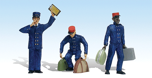 Woodland Scenics Scenic Accents(R) Figures -- All Aboard - WOOA2558