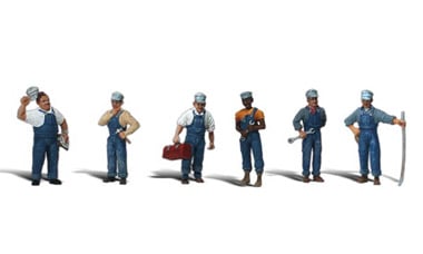 Woodland Scenics Scenic Accents(R) -- Train Mechanics pkg(6) - WOOA2721
