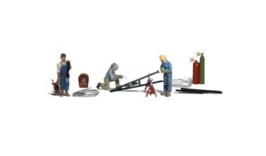 Woodland Scenics Scenic Accents(R) Figures -- Welders & Accessories pkg(15) - WOOA2748