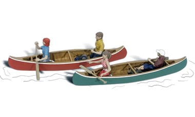 Woodland Scenics Canoers - Scenic Accents(R) - WOOA2755