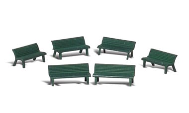 Woodland Scenics O Park Benches - WOOA2758