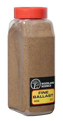 Woodland Scenics Fine Ballast Shaker, Brown/50 cu. in. - WOOB1372