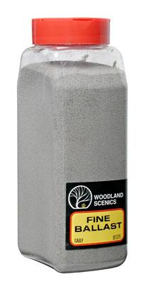 Woodland Scenics Fine Ballast Shaker, Gray/50 cu. in. - WOOB1375