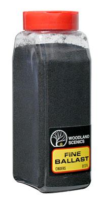 Woodland Scenics Fine Ballast Shaker, Cinders/50 cu. in. - WOOB1376
