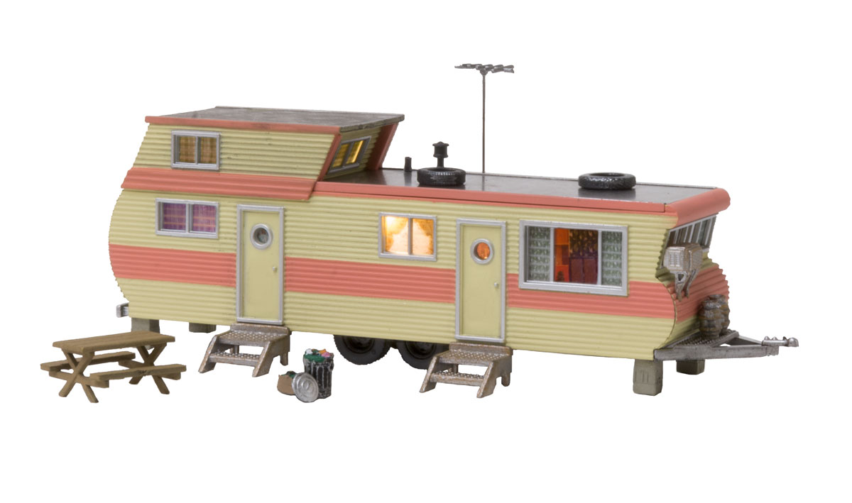 Woodland Scenics N Built-Up Double Decker Trailer - WOOBR4951
