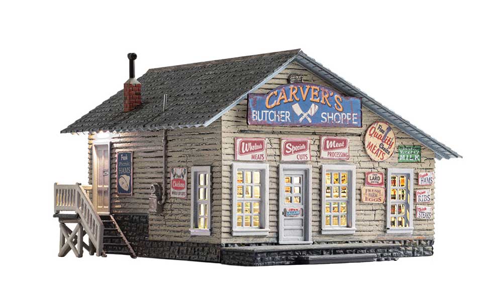 Woodland Scenics N Carver's Butcher Shoppe - WOOBR4958