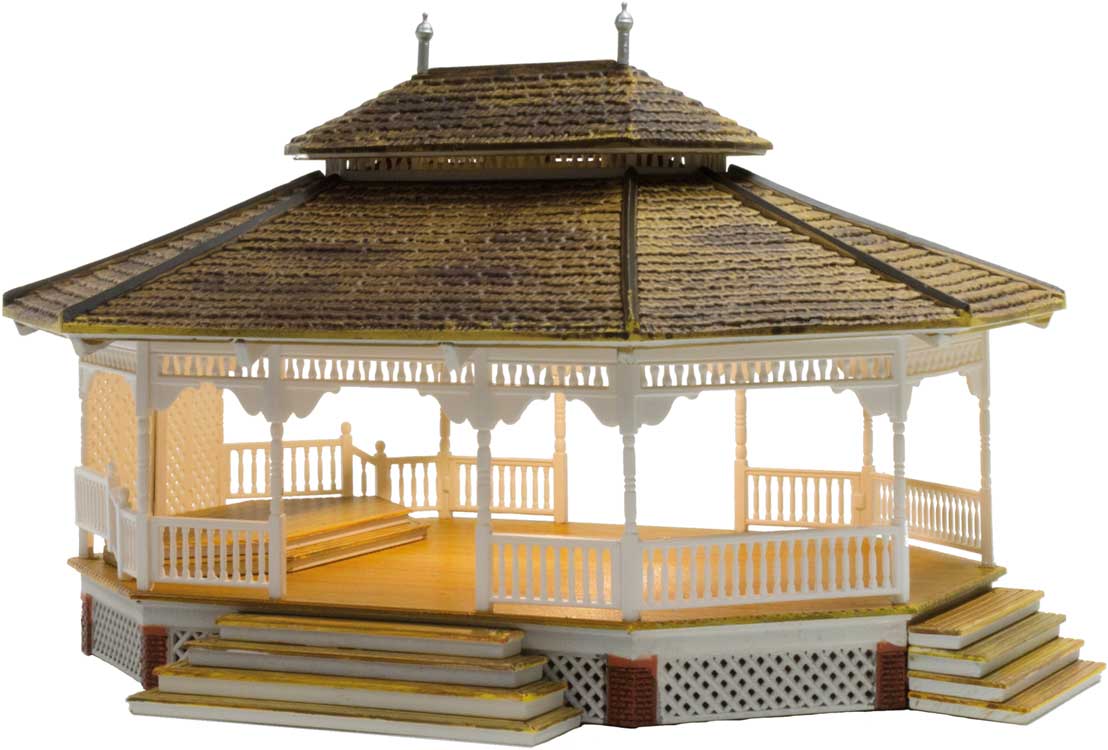 Woodland Scenics HO B/U Grand Gazebo - WOOBR5035