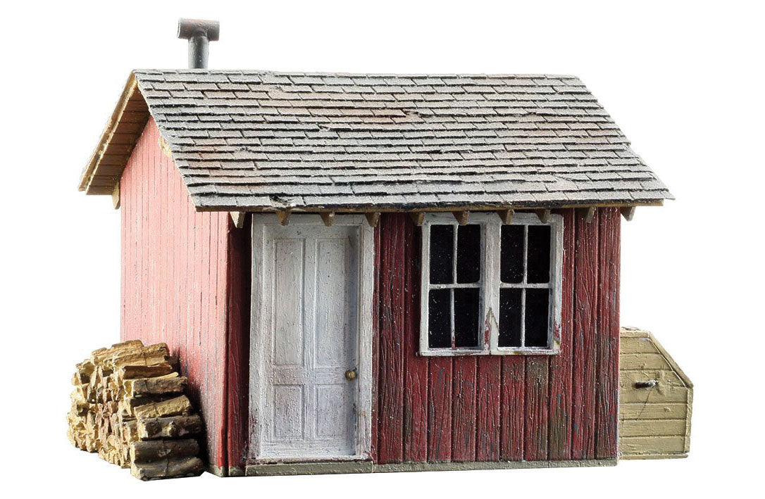 Woodland Scenics HO Built-Up Work Shed - WOOBR5057