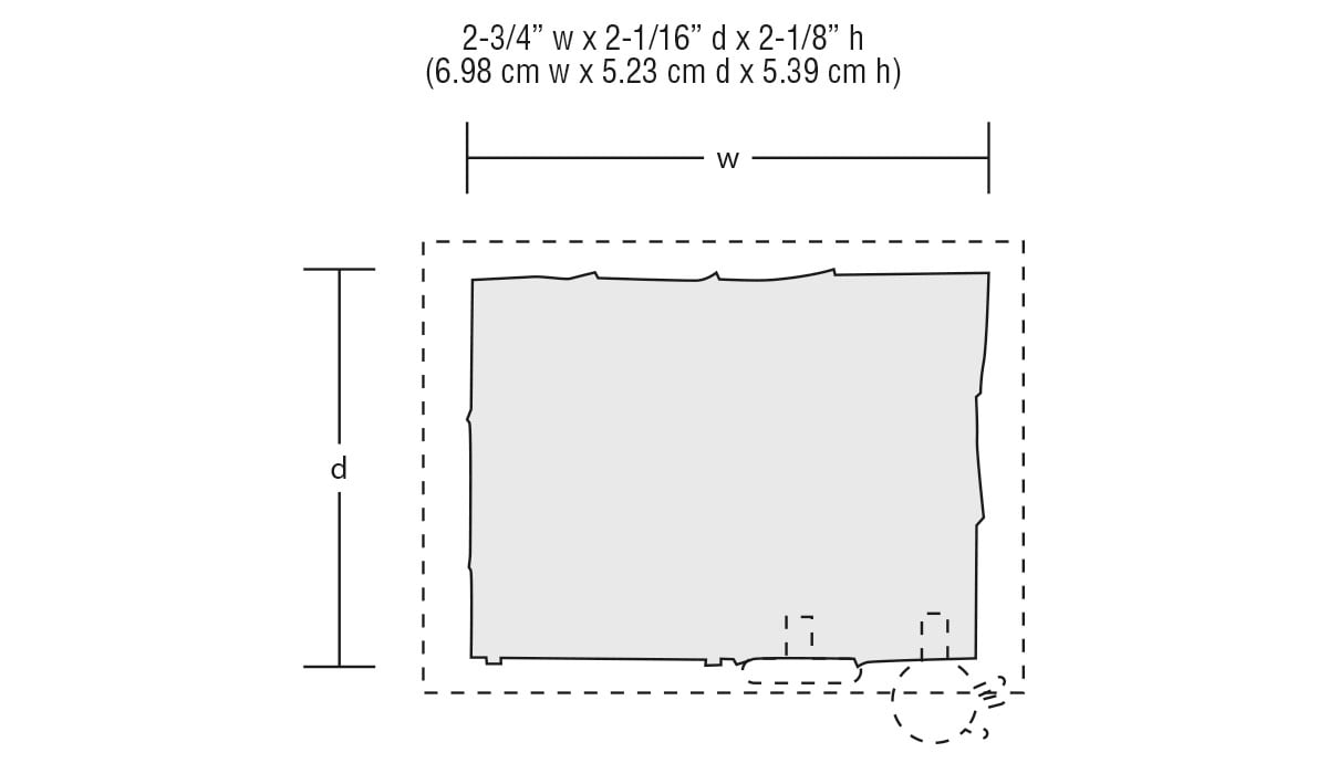 Woodland Scenics O Scale Tin Shack - Built-&-Ready(R) Landmark Structures(R) -- Assembled - 2-5/8 x 2-1/8 x 2-1/8" 6.7 x 5.4 x 5.4cm - WOOBR5856