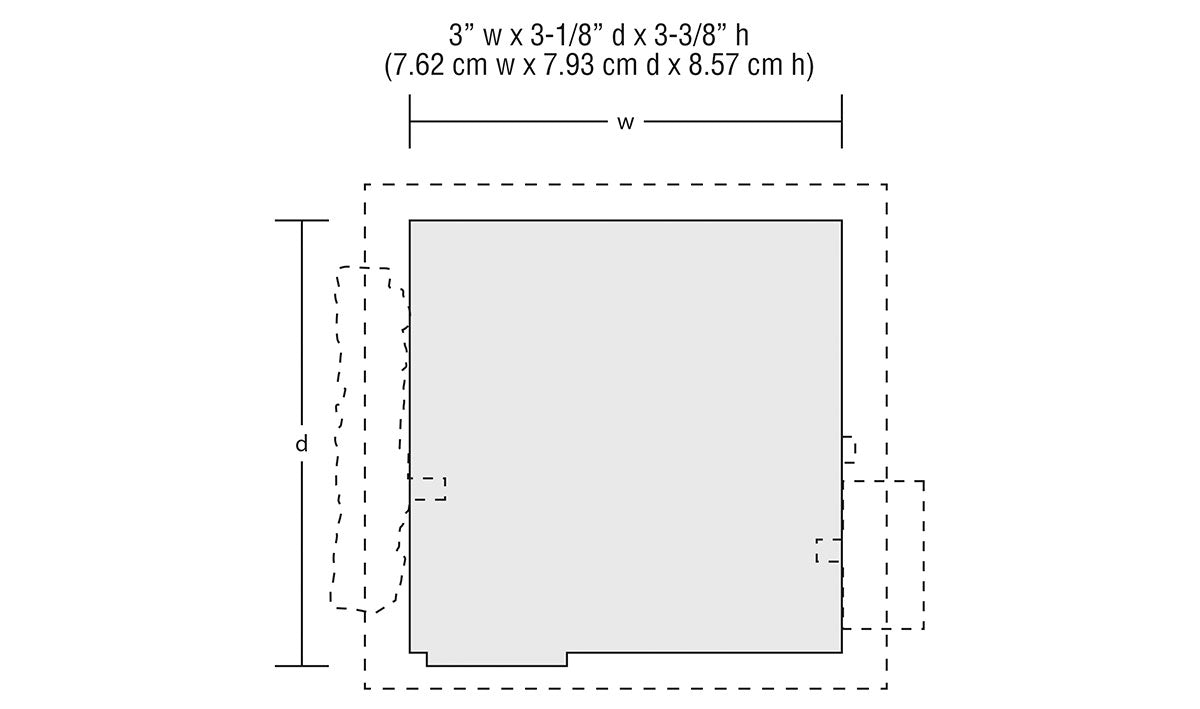 Woodland Scenics O Scale Work Shed - Built-&-Ready(R) Landmark Structures(R) -- Assembled - 3-7/16 x 1-3/4 x 2-1/2" 8.7 x 4.4 x 6.4cm - WOOBR5857
