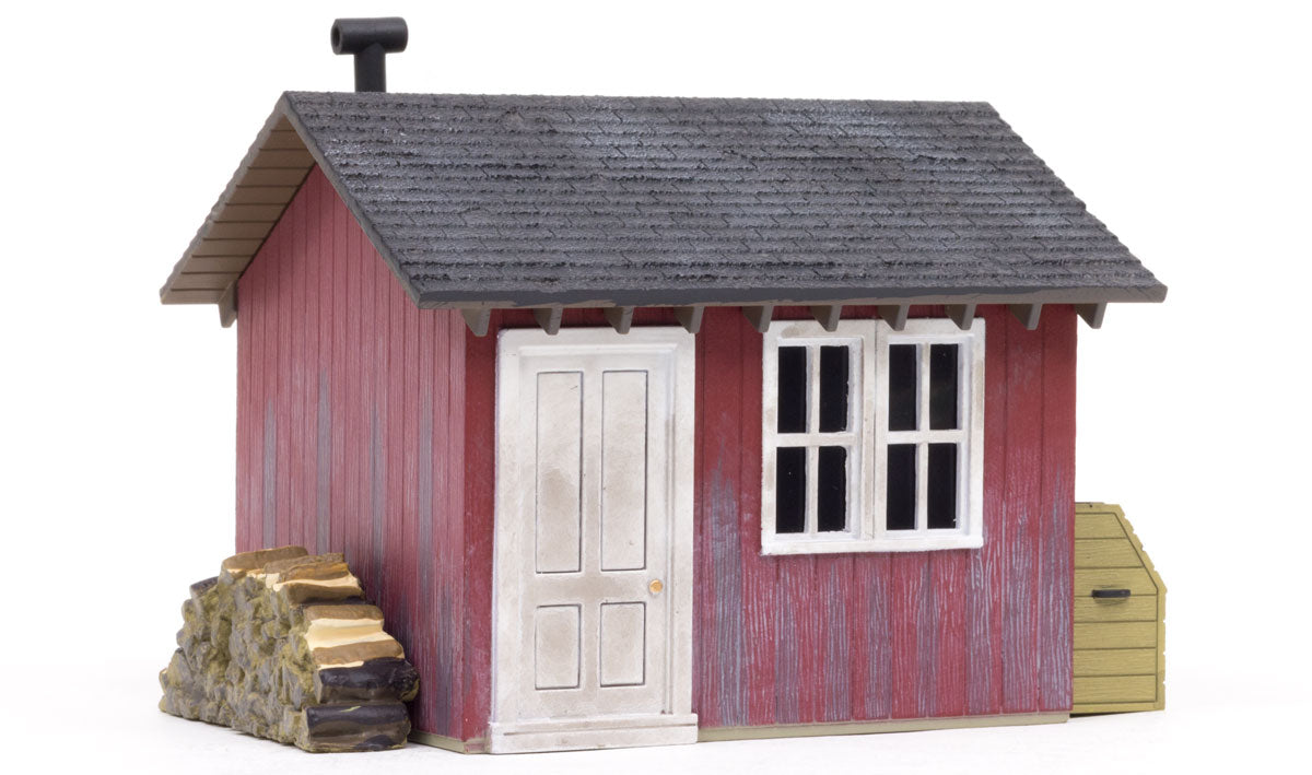 Woodland Scenics O Scale Work Shed - Built-&-Ready(R) Landmark Structures(R) -- Assembled - 3-7/16 x 1-3/4 x 2-1/2" 8.7 x 4.4 x 6.4cm - WOOBR5857