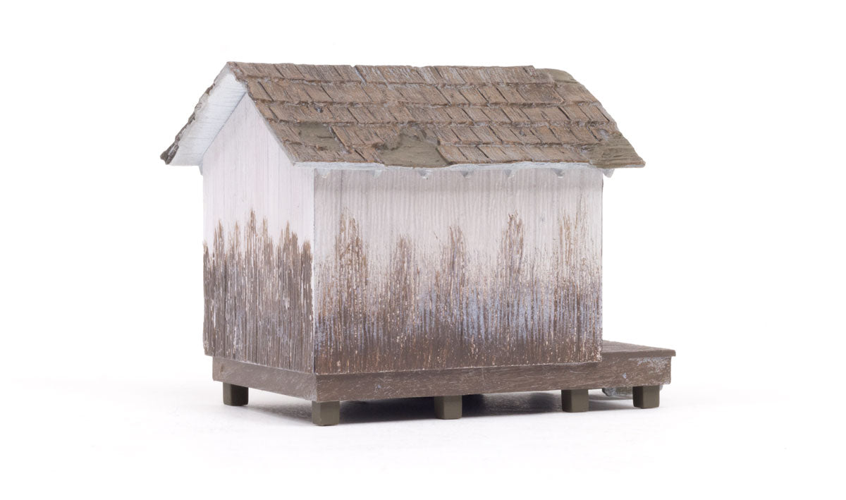 Woodland Scenics O Scale Wood Shack - Built-&-Ready(R) Landmark Structures(R) -- Assembled - 3-7/16 x 1-3/4 x 2-1/2" - WOOBR5858
