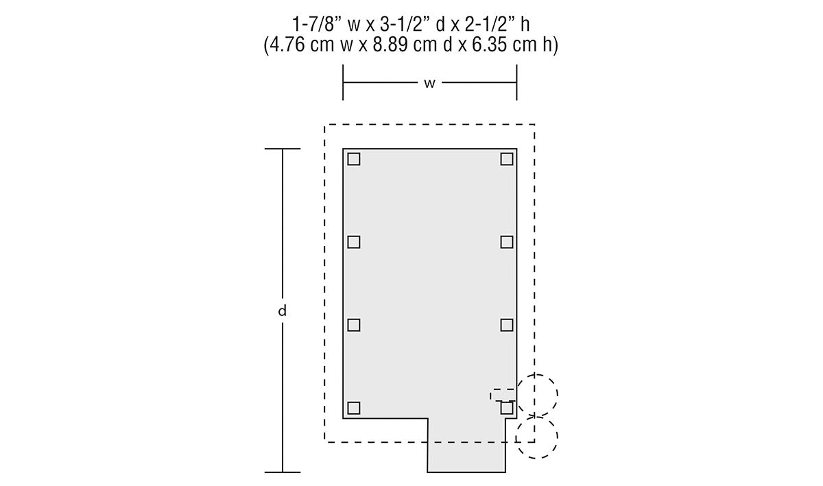 Woodland Scenics O Scale Wood Shack - Built-&-Ready(R) Landmark Structures(R) -- Assembled - 3-7/16 x 1-3/4 x 2-1/2" - WOOBR5858