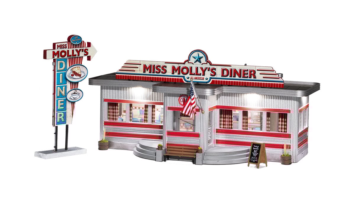 Woodland Scenics O Miss Molly's Diner - WOOBR5870