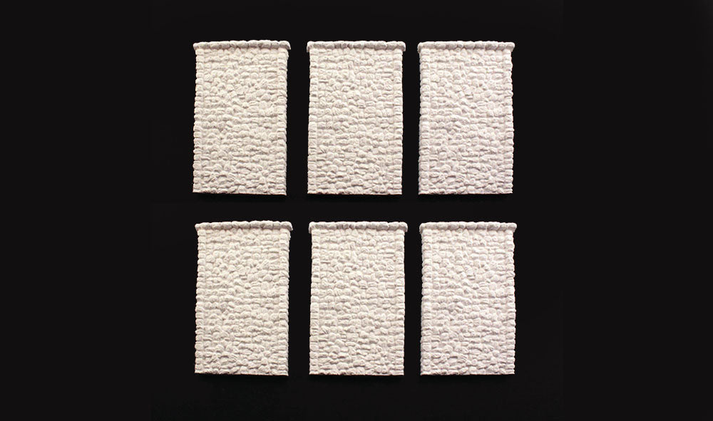 Woodland Scenics N Retaining Wall, Random Stone (6) - WOOC1161