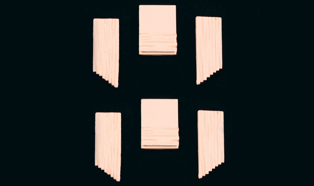 Woodland Scenics Culverts pkg(2) (Unpainted Hydrocal(R) Castings) -- Timber - WOOC1165