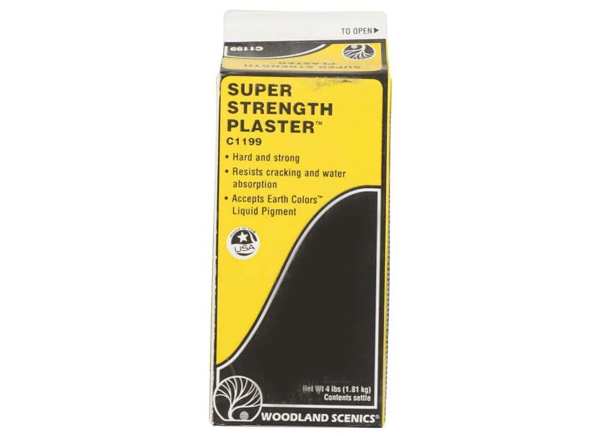 Woodland Scenics Super Strength Plaster(TM) -- 4lb 1.8kg - WOOC1199
