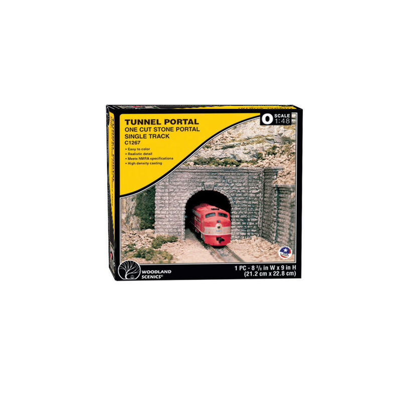 Woodland Scenics O Tunnel Portal, Cut Stone - WOOC1267