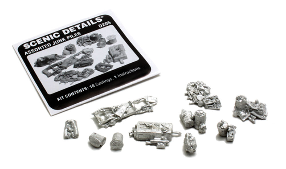 Woodland Scenics HO Assorted Junk Piles - WOOD205