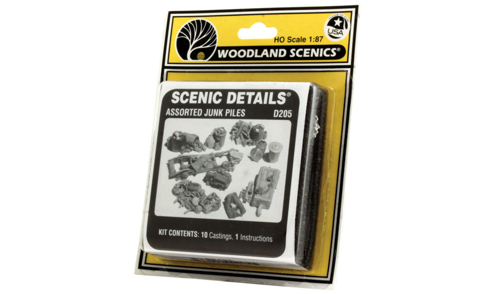 Woodland Scenics HO Assorted Junk Piles - WOOD205