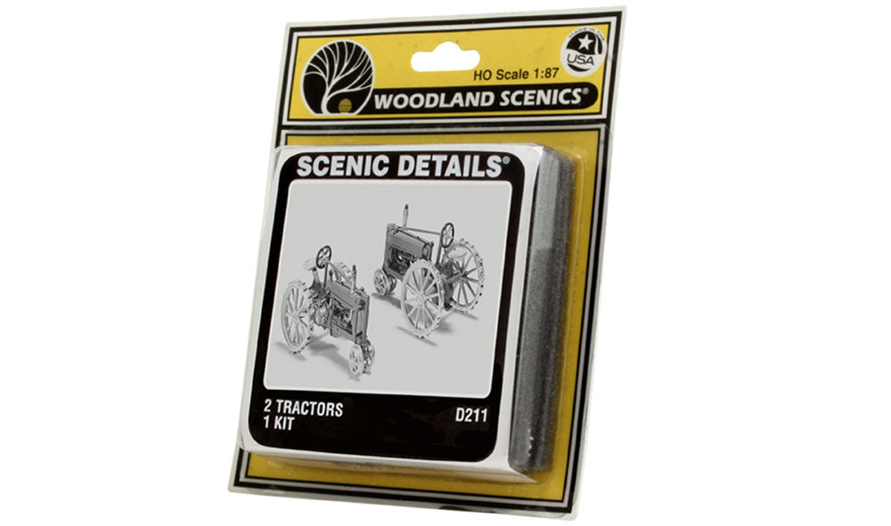 Woodland Scenics HO 2 Tractors, 1929-38 - WOOD211