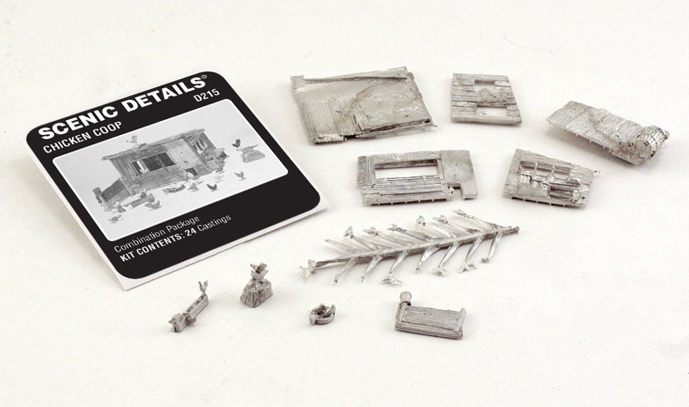 Woodland Scenics HO Chicken Coop - WOOD215