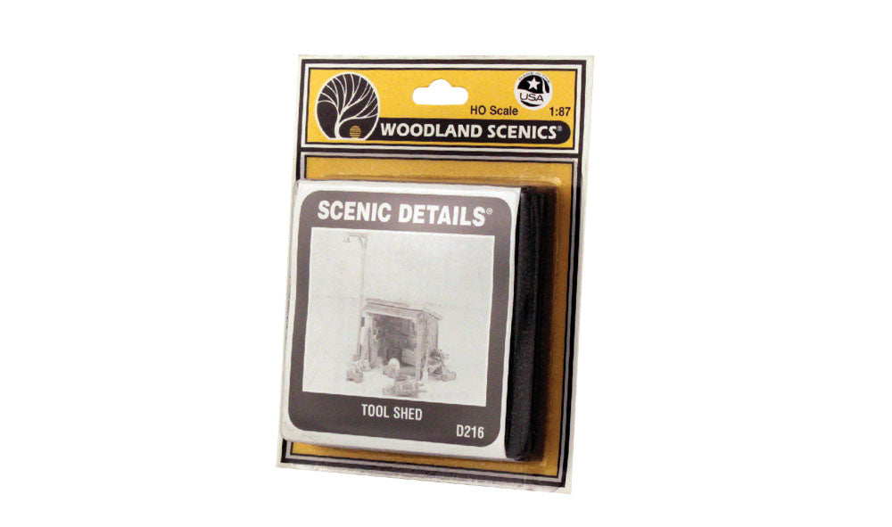 Woodland Scenics HO Tool Shed - WOOD216