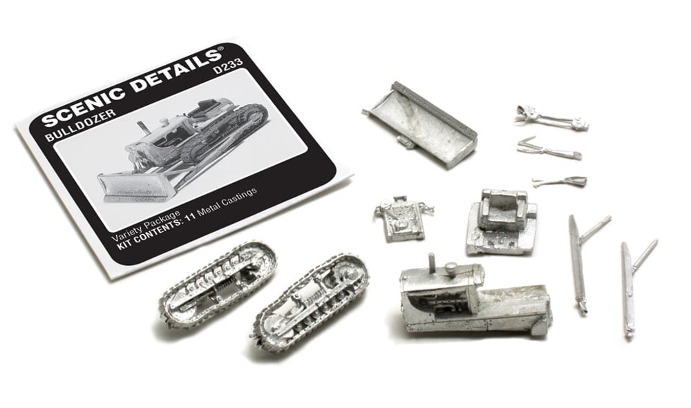 Woodland Scenics HO Bulldozer - WOOD233