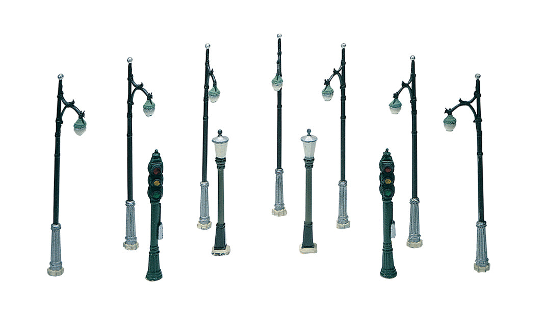 Woodland Scenics HO Street/Traffic Lights - WOOD248