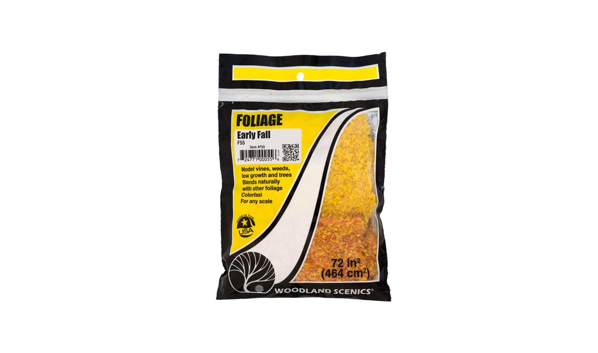 Woodland Scenics Foliage Bag, Early Fall/90.7 sq. in. - WOOF55
