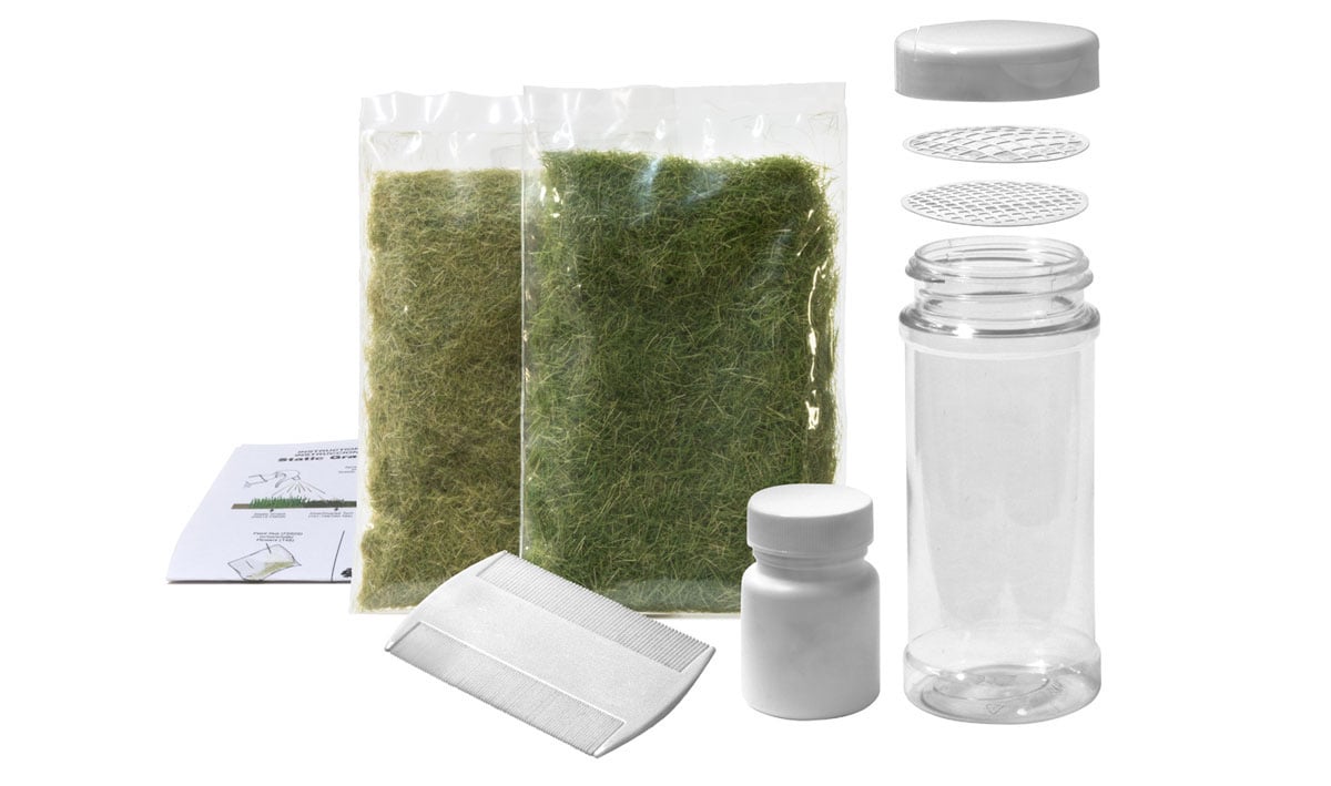 Woodland Scenics Static Grass Starter Kit - WOOFS647