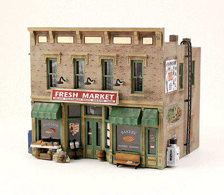 Woodland Scenics N KIT Fresh Market - WOOPF5200