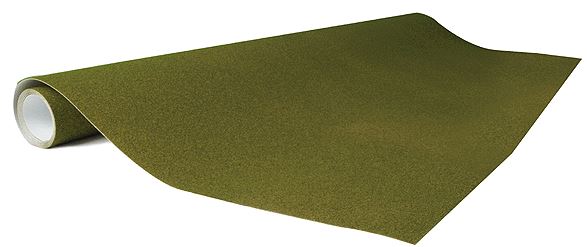 Woodland Scenics - ReadyGrass (TM) Vinyl Mat - 50 x 100" 125 x 250cm -- Green Grass - WOORG5122