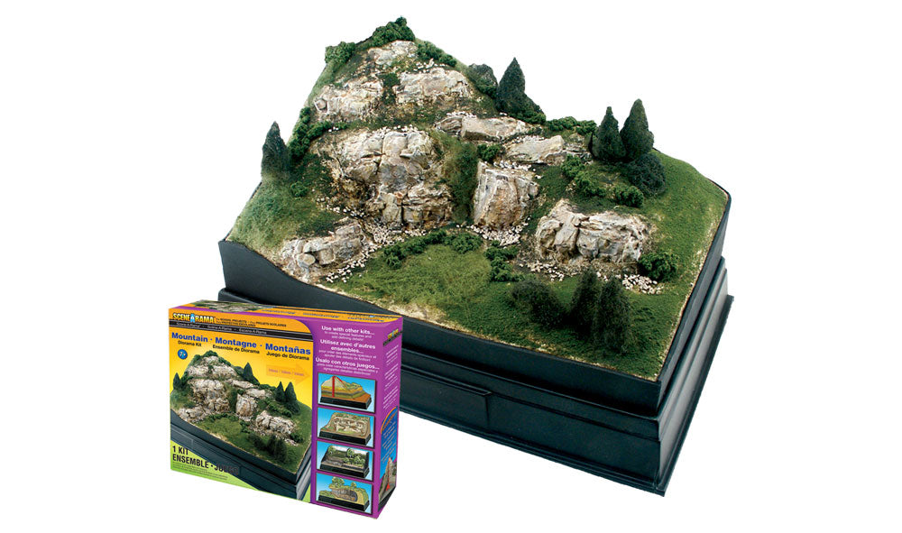 Woodland Scenics Scene-A-Rama Mountain Diorama Kit - WOOSP4111