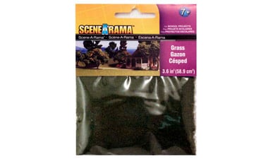 Woodland Scenics Scene-A-Rama Scenery Bags, Grass 2oz - WOOSP4180