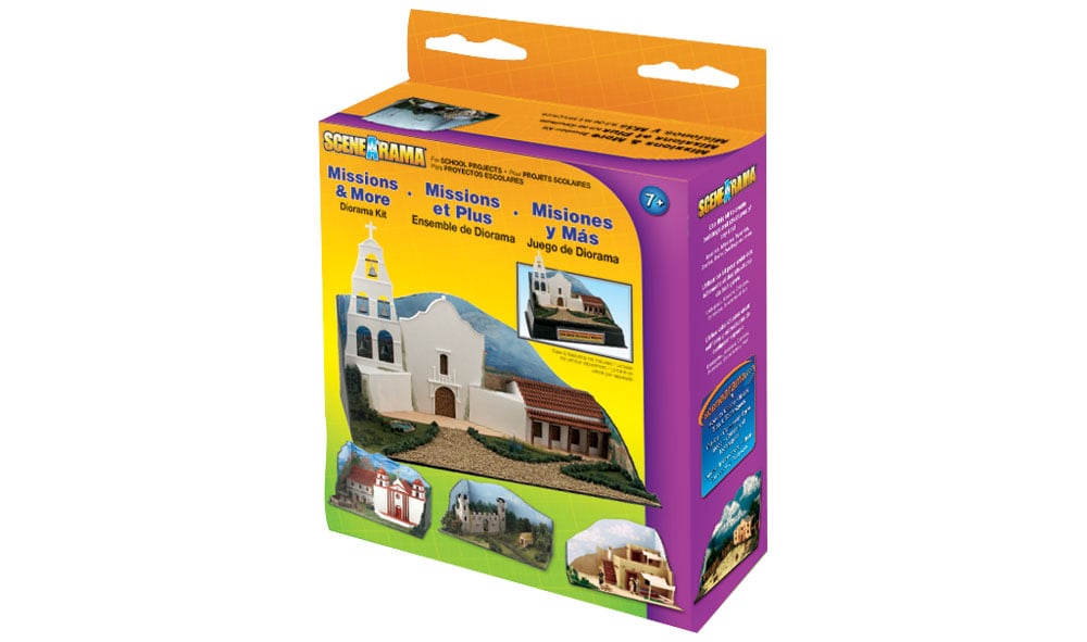 Woodland Scenics Scene-A-Rama Missions & More Diorama Kit - WOOSP4196
