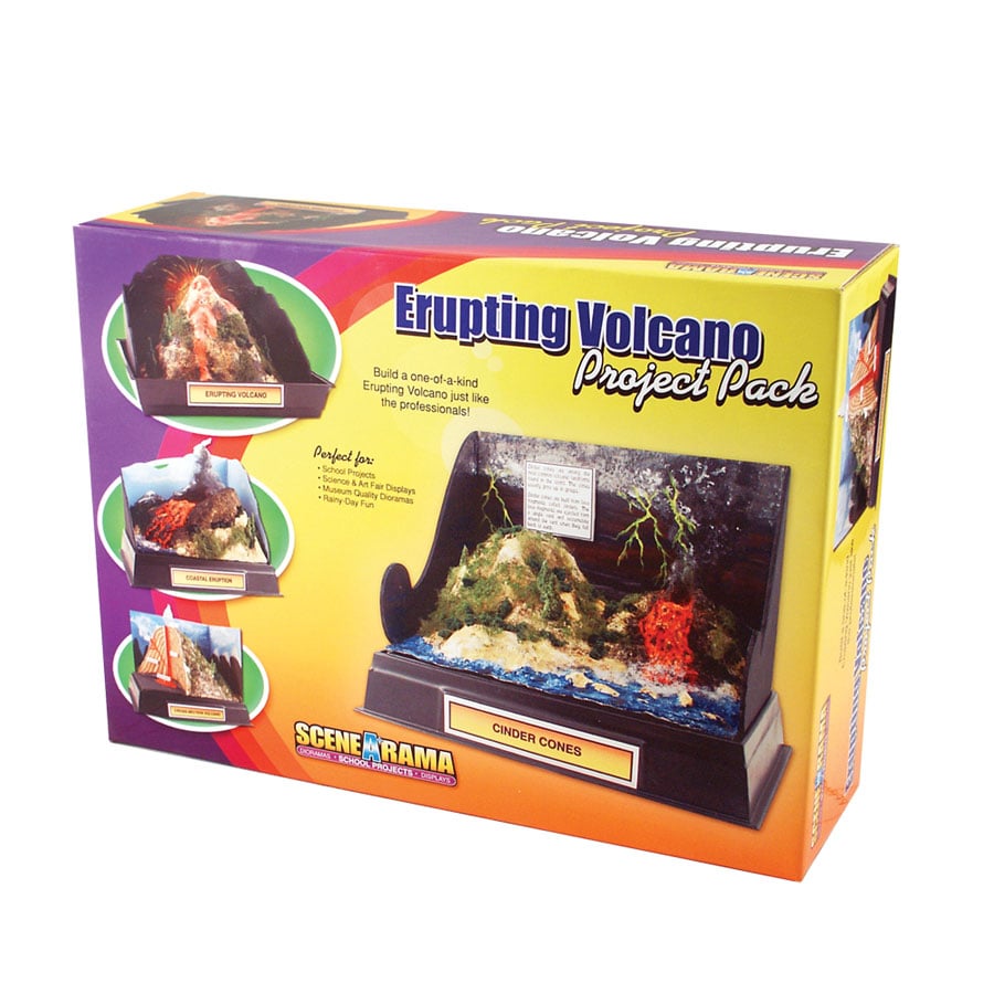 Woodland Scenics Scene-A-Rama Erupting Volcano Project Pack - WOOSP4281
